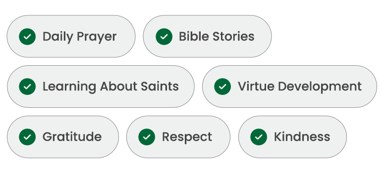 Holy Rosary Academy, Formed in Faith, Educated for Truth, pre-kindergarten classes, elementary classes, middle school classes, high school classes, education, catholic school